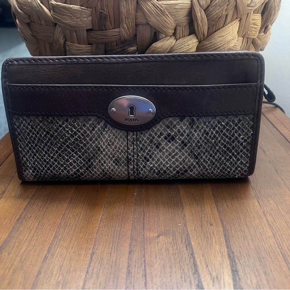 Fossil Snakeskin Wallet